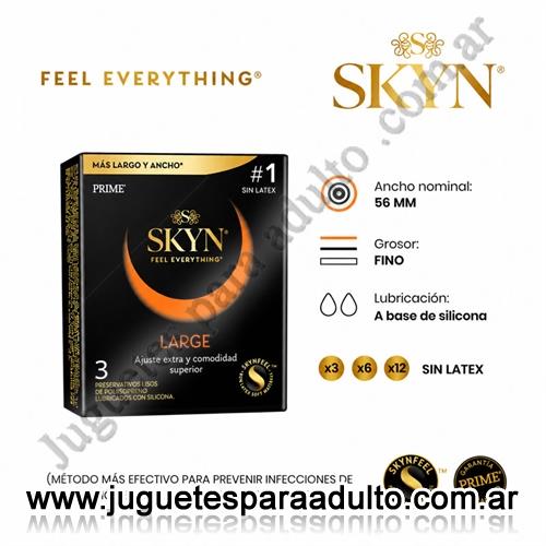 Accesorios, Preservativos, Preservativo SKYN MEGA tamaño XL